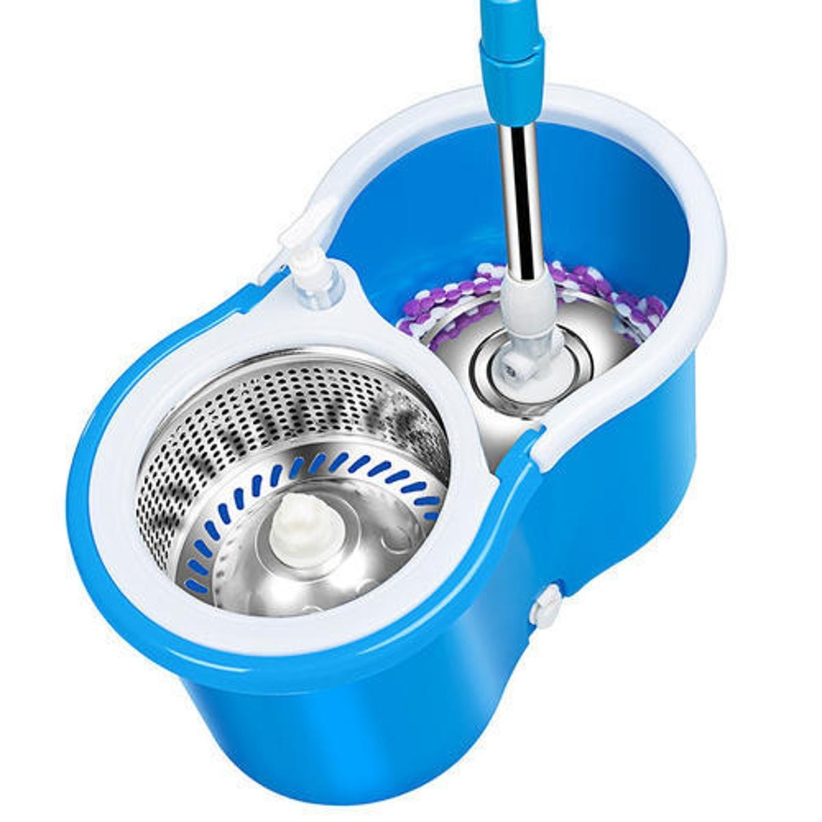 Magical Mop Set with Steel Bucket