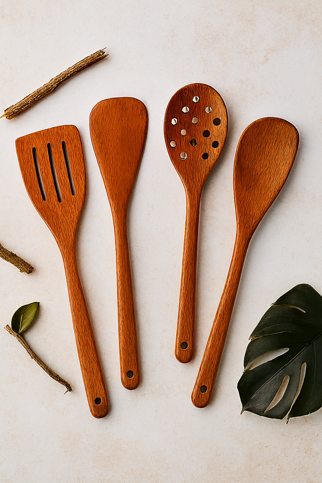 wooden spoon set